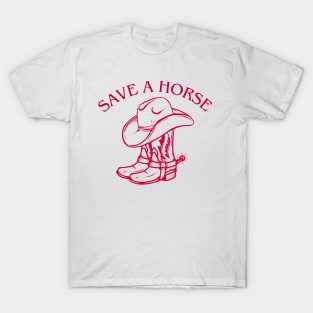 Save A Horse Country Retro T-Shirt